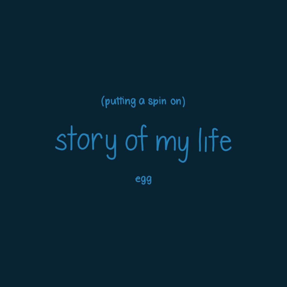 putting a spin on story of my life cover