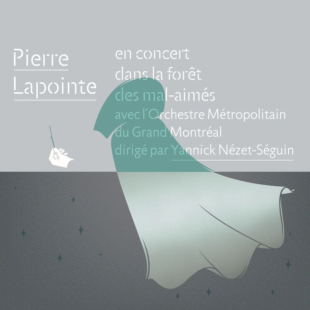 Pierre Lapointe en concert dans la forêt des mal-aimés avec l'Orchestre Métropolitain du Grand Montréal dirigé par Yannick Nézet-S cover