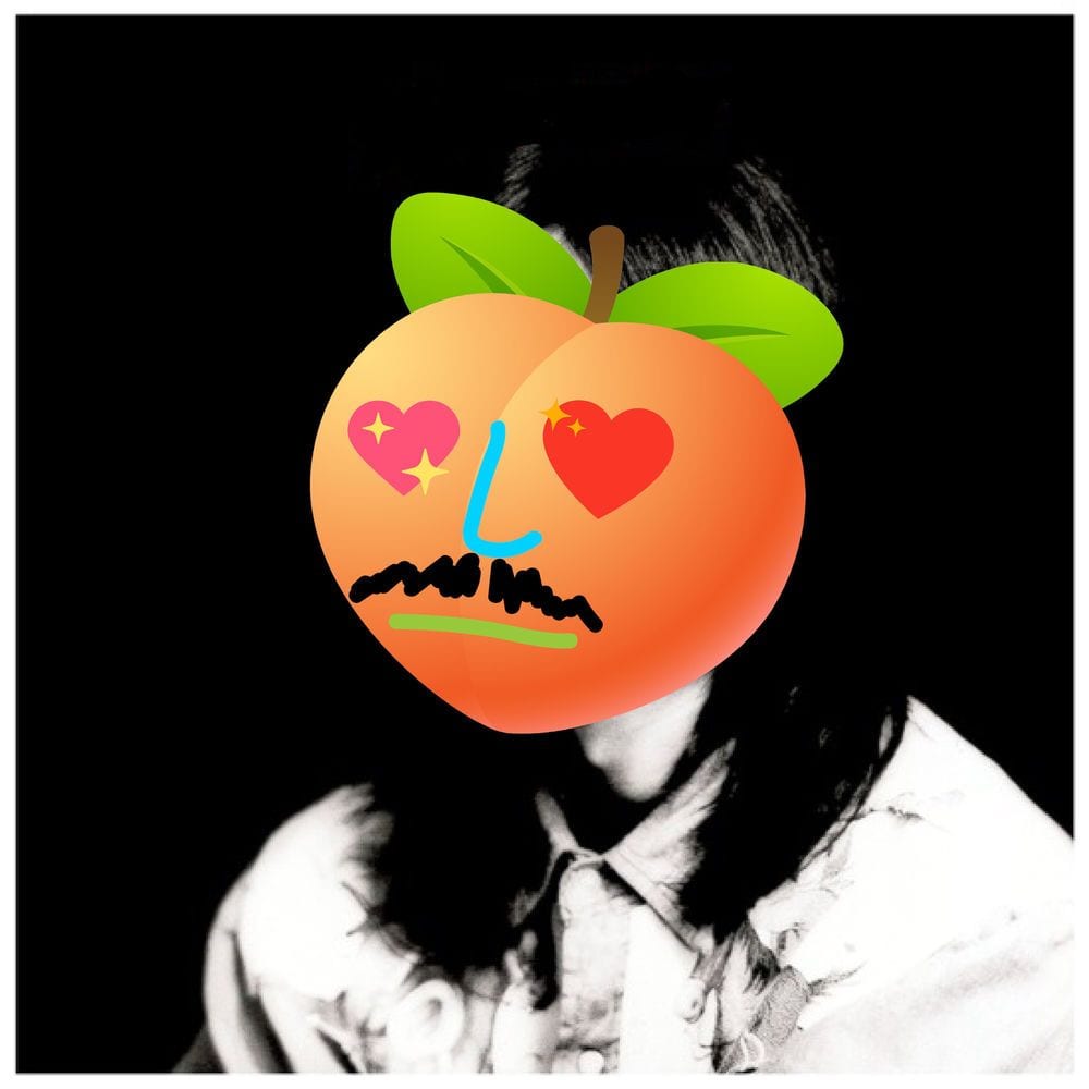 My Love is Peach-Colored cover