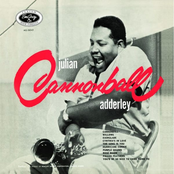 Julian Cannonball Adderley album cover
