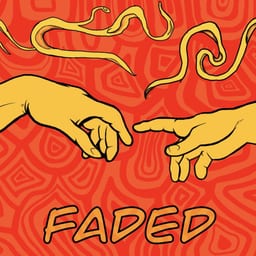 Faded album cover