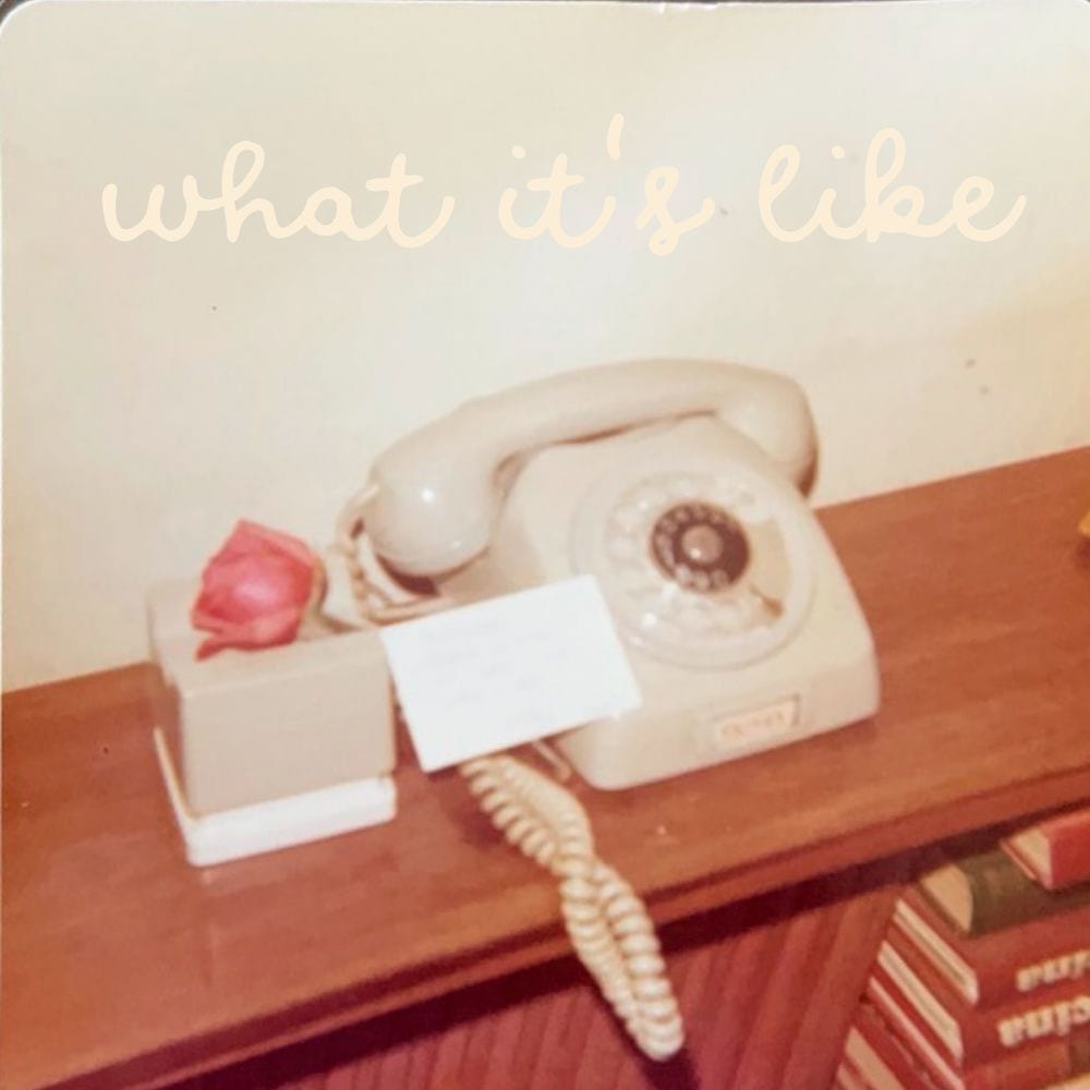 What It's Like cover