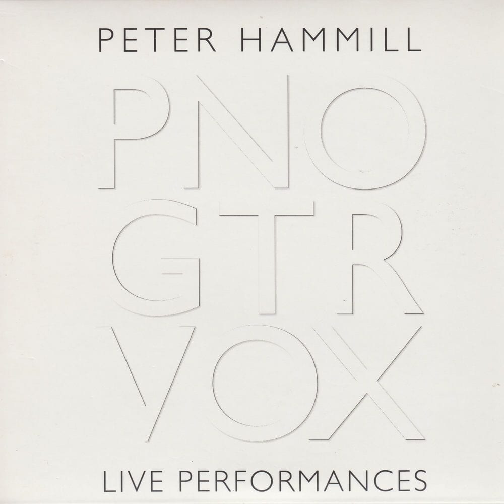 PNO GTR VOX Live Performances (Live) cover