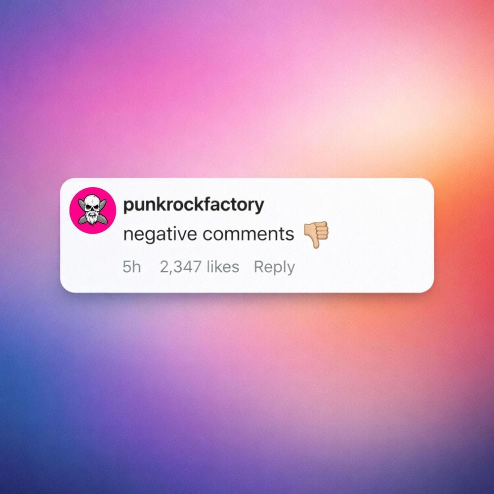 Negative Comments cover