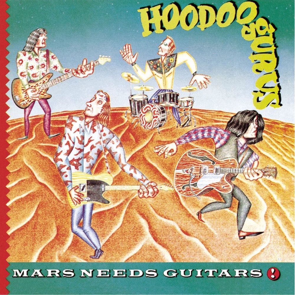 Mars Needs Guitars! cover