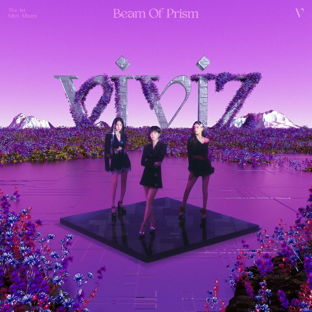 The 1st Mini Album 'Beam Of Prism' cover