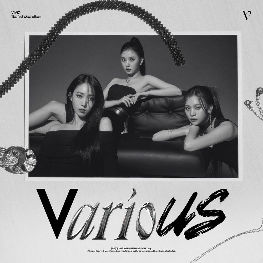 The 3rd Mini Album 'VarioUS' cover