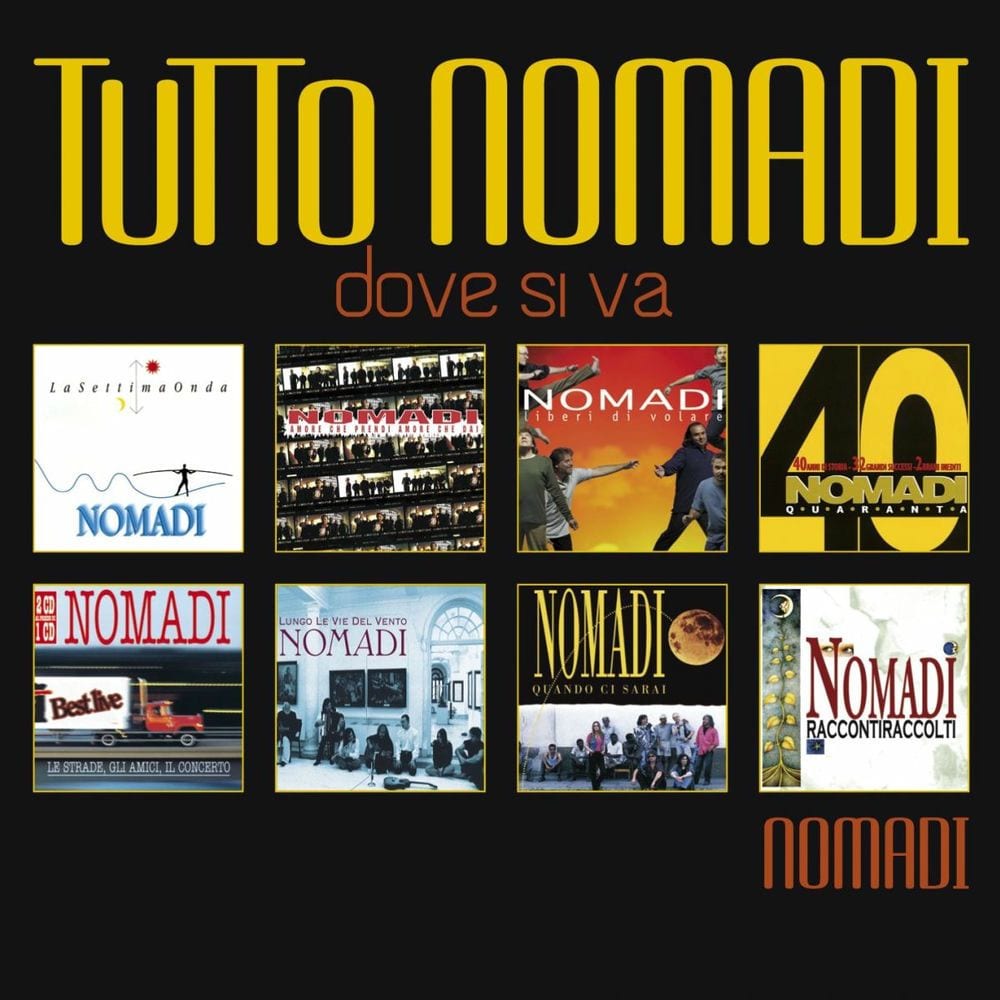 Tutto Nomadi "Dove si va" cover