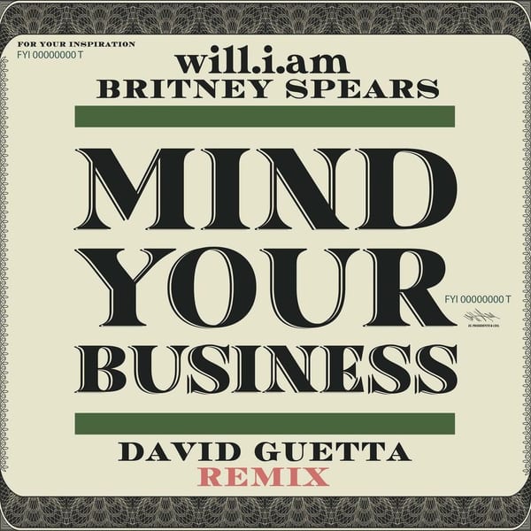 MIND YOUR BUSINESS (David Guetta Remix) cover