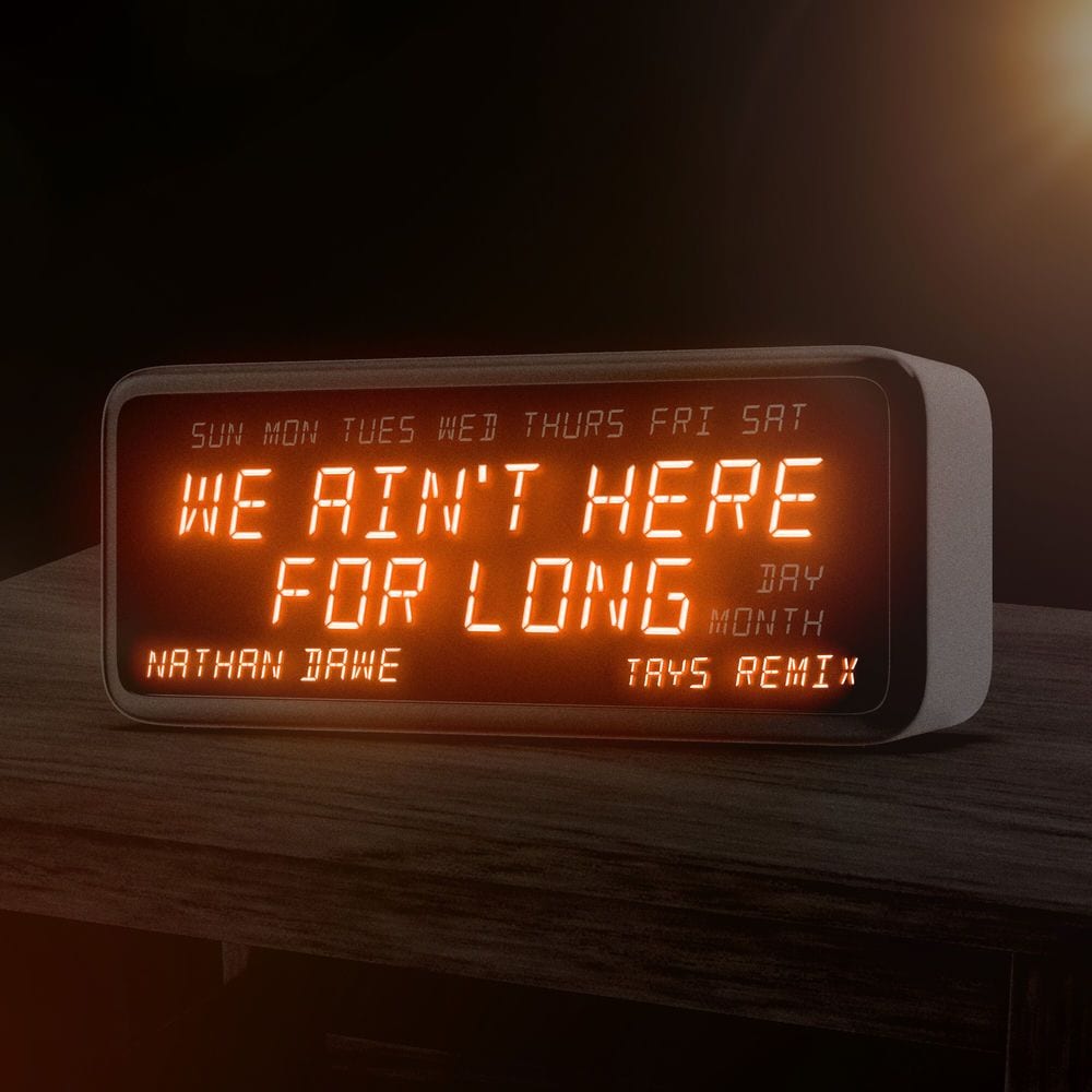 We Ain't Here For Long (Tays Remix) cover