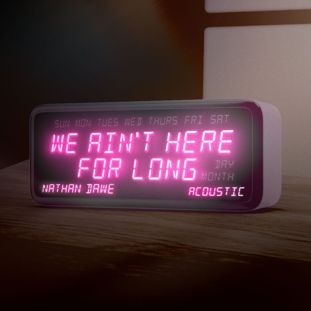 We Ain't Here For Long (Acoustic) cover