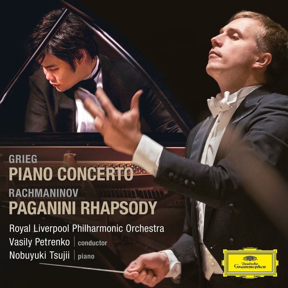 Grieg: Piano Concerto in A Minor, Op. 16 / Rachmaninoff: Rhapsody on a Theme of Paganini, Op. 43 cover