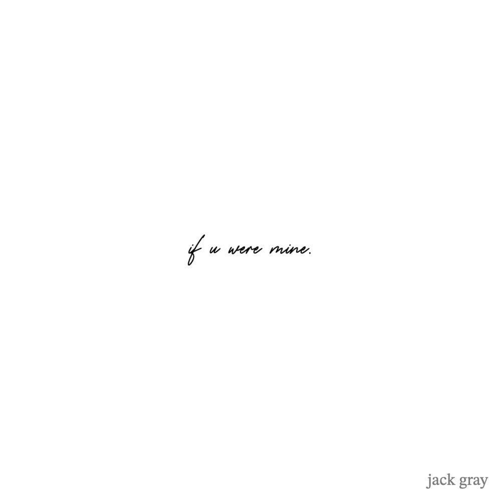 if u were mine cover