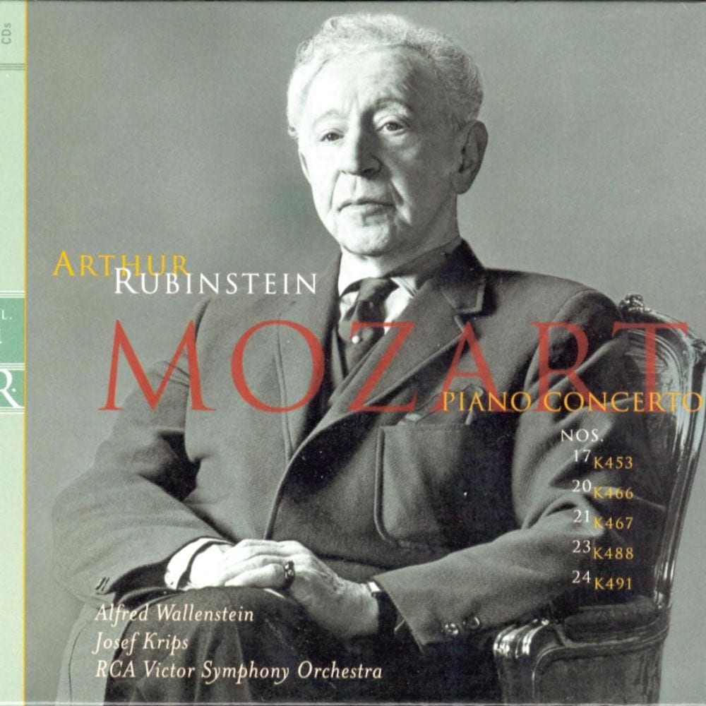Rubinstein Collection, Vol. 61: Mozart: Piano Concertos Nos. 17, 20 21 23 24 cover
