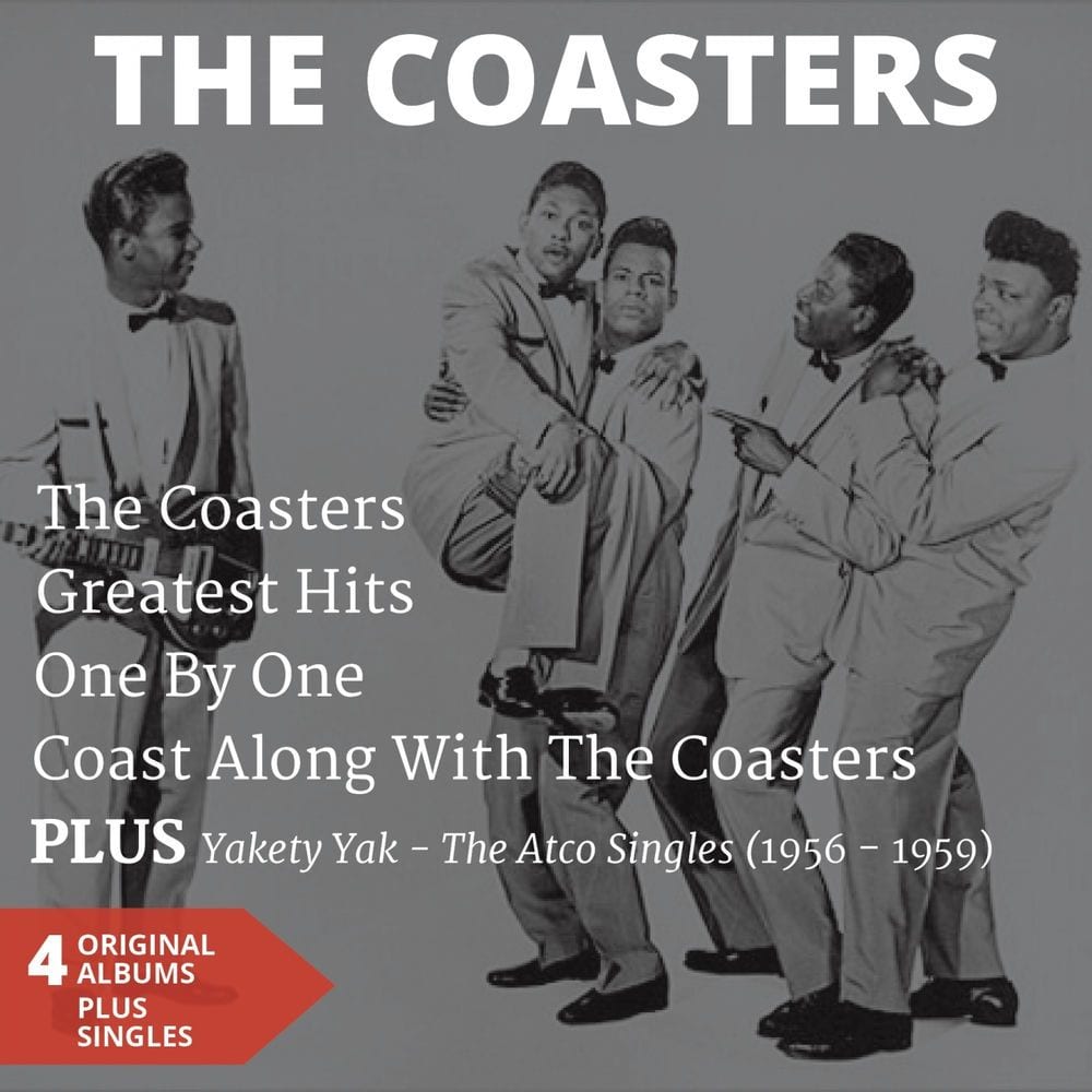 The Coasters (4 Original Albums Plus Singles)