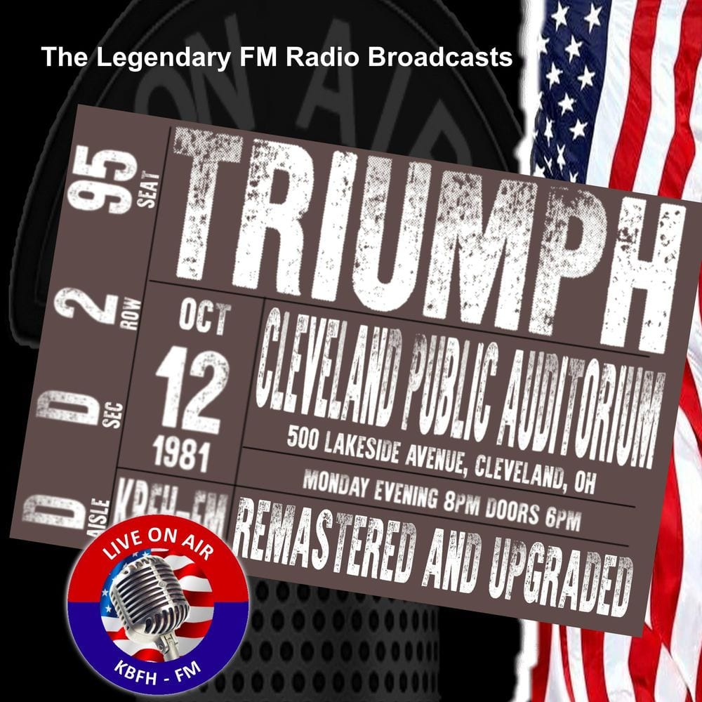 Legendary FM Broadcasts - Public Auditium, Cleveland OH 12th October 1981 (Live) cover