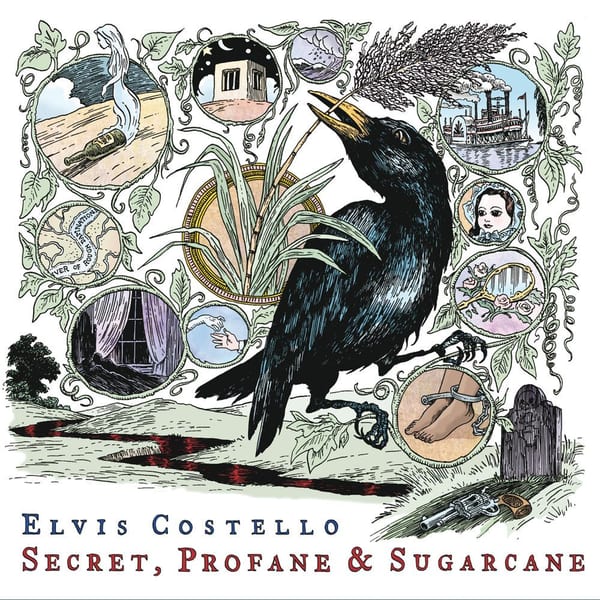 Secret, Profane and Sugarcane album cover