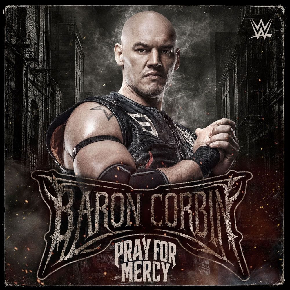WWE: Pray For Mercy (Baron Corbin) cover