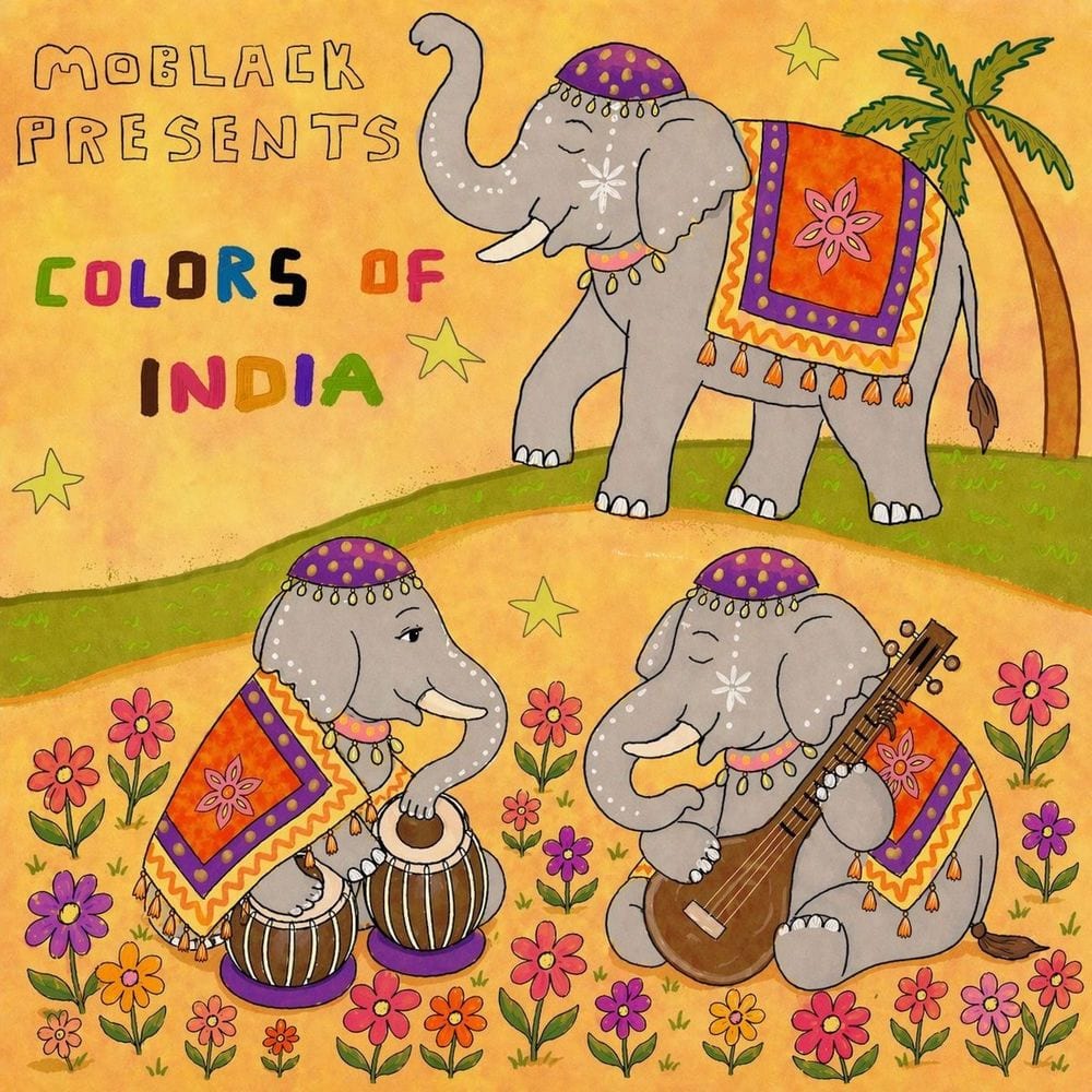 MoBlack presents COLORS OF INDIA cover