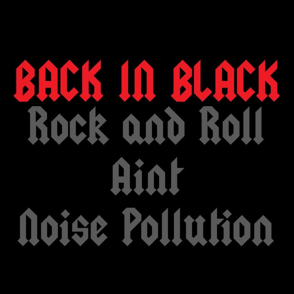 Rock and Roll Aint Noise Pollution cover