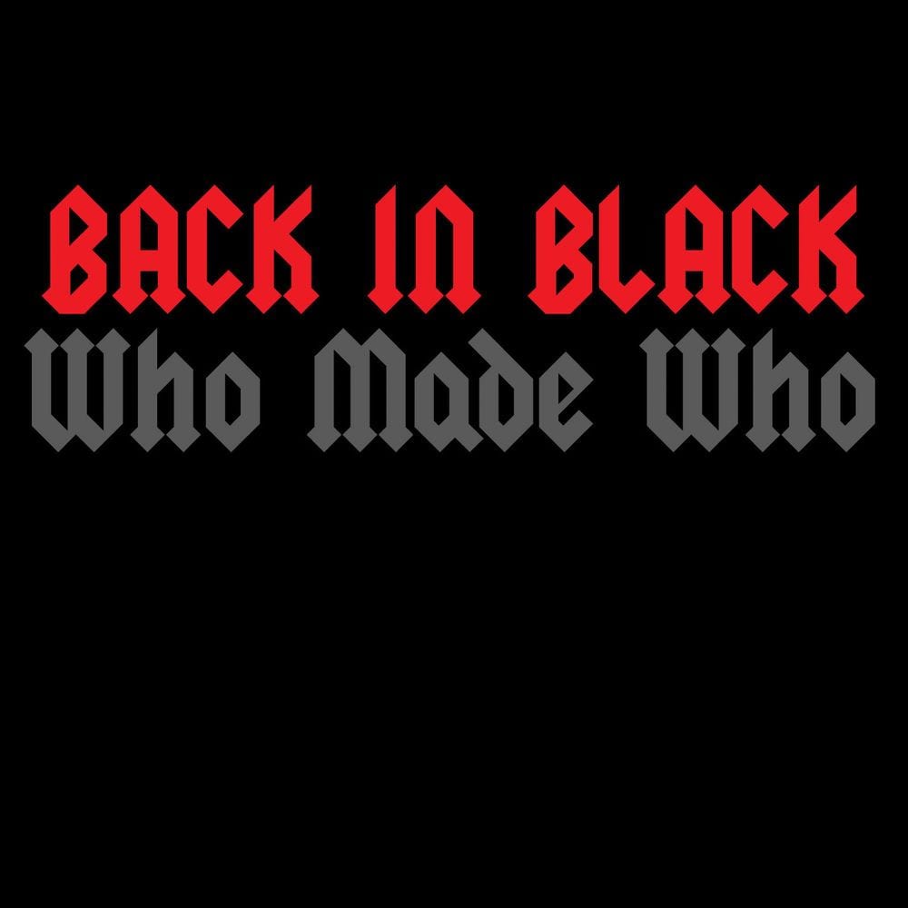 Who Made Who cover