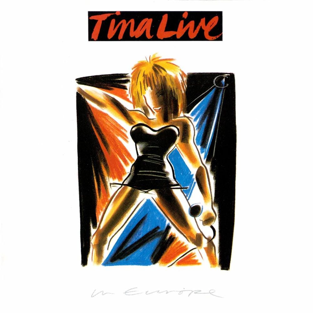 Tina Live in Europe cover