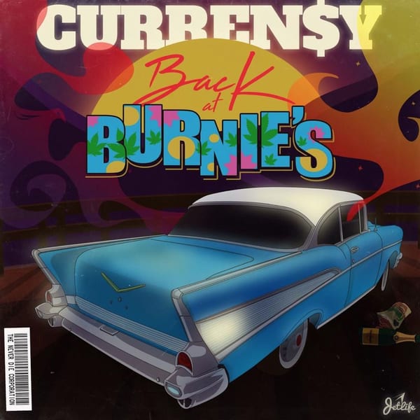 Back at Burnie's album cover