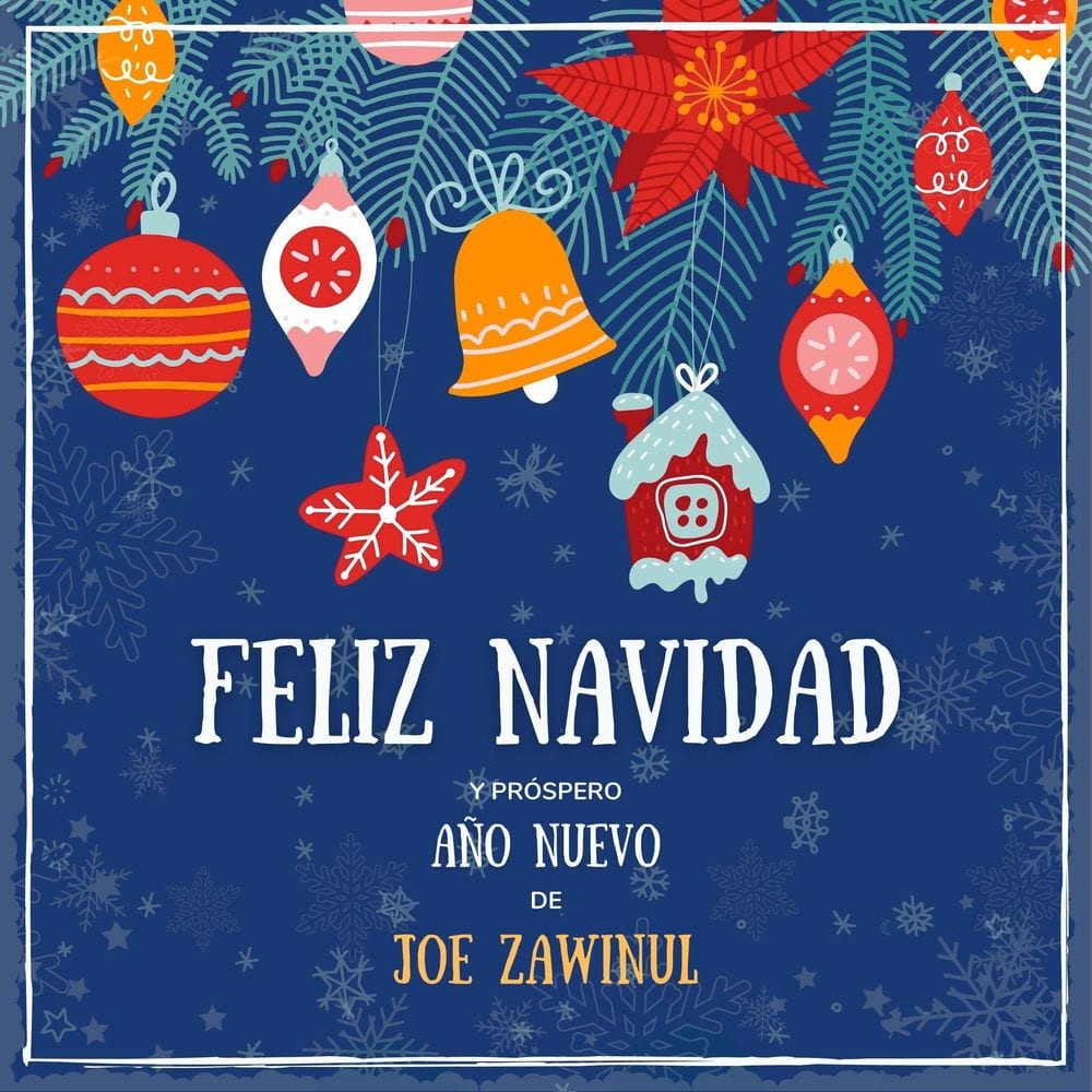 Feliz Navidad y próspero Año Nuevo de Joe Zawinul cover
