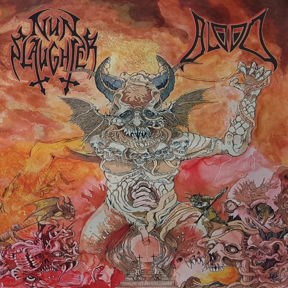 Split with BLOOD cover