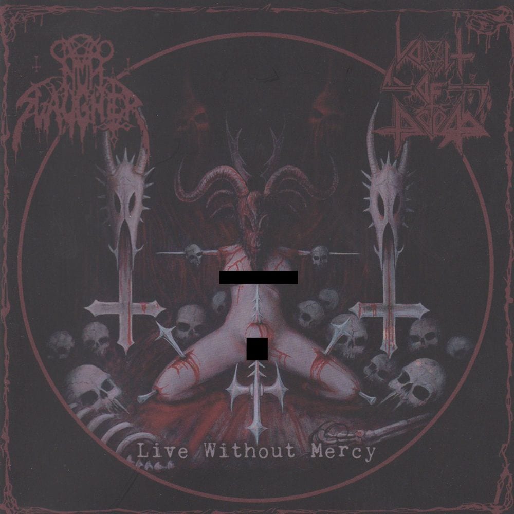 Split w Vomit of Doom cover