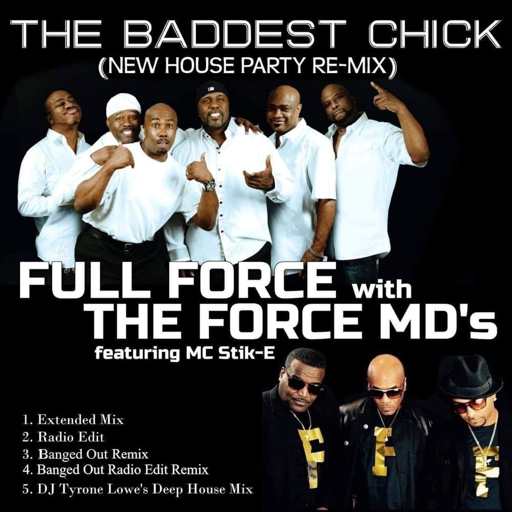 The Baddest Chick (New House Party Re-Mix) cover