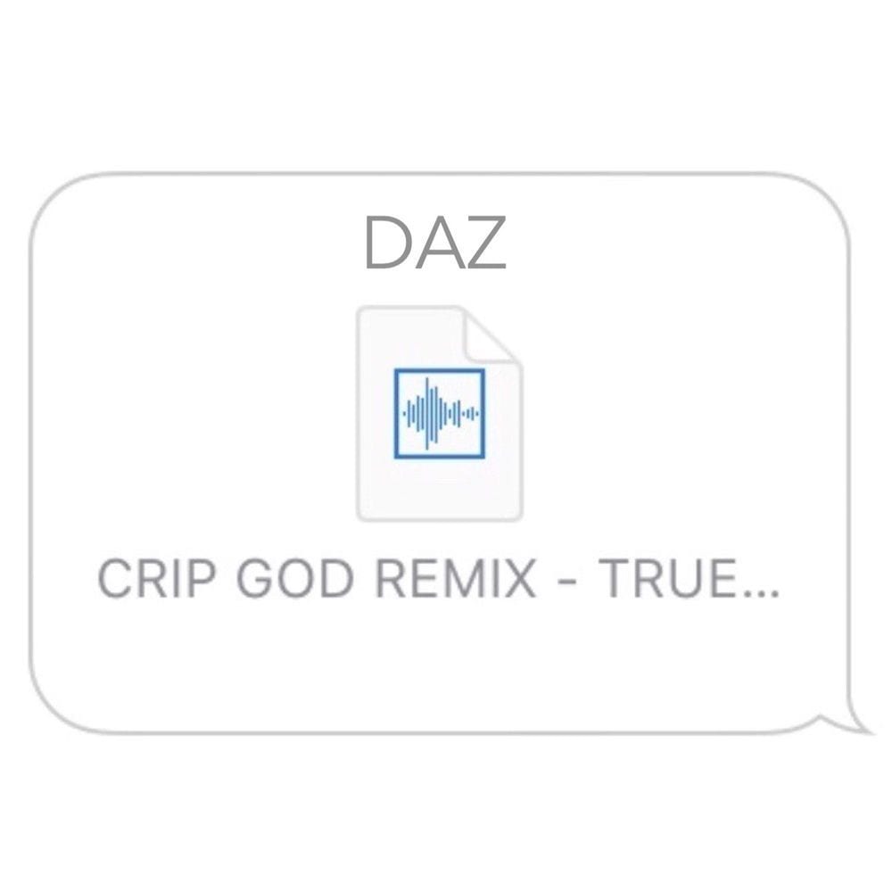 True to the Game (Crip God Remix) cover