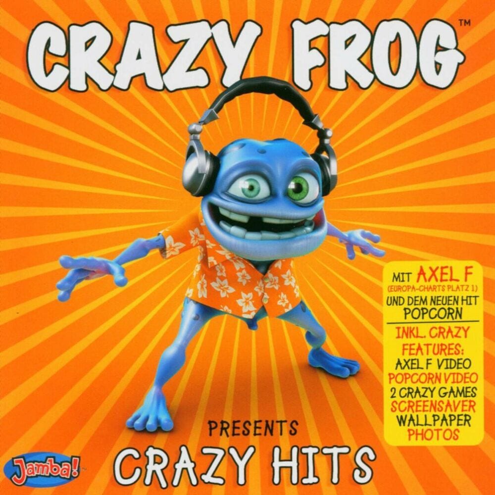 Crazy Frog presents Crazy Hits cover