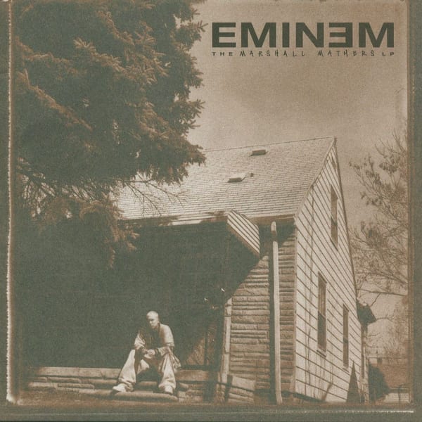 The Marshall Mathers LP cover