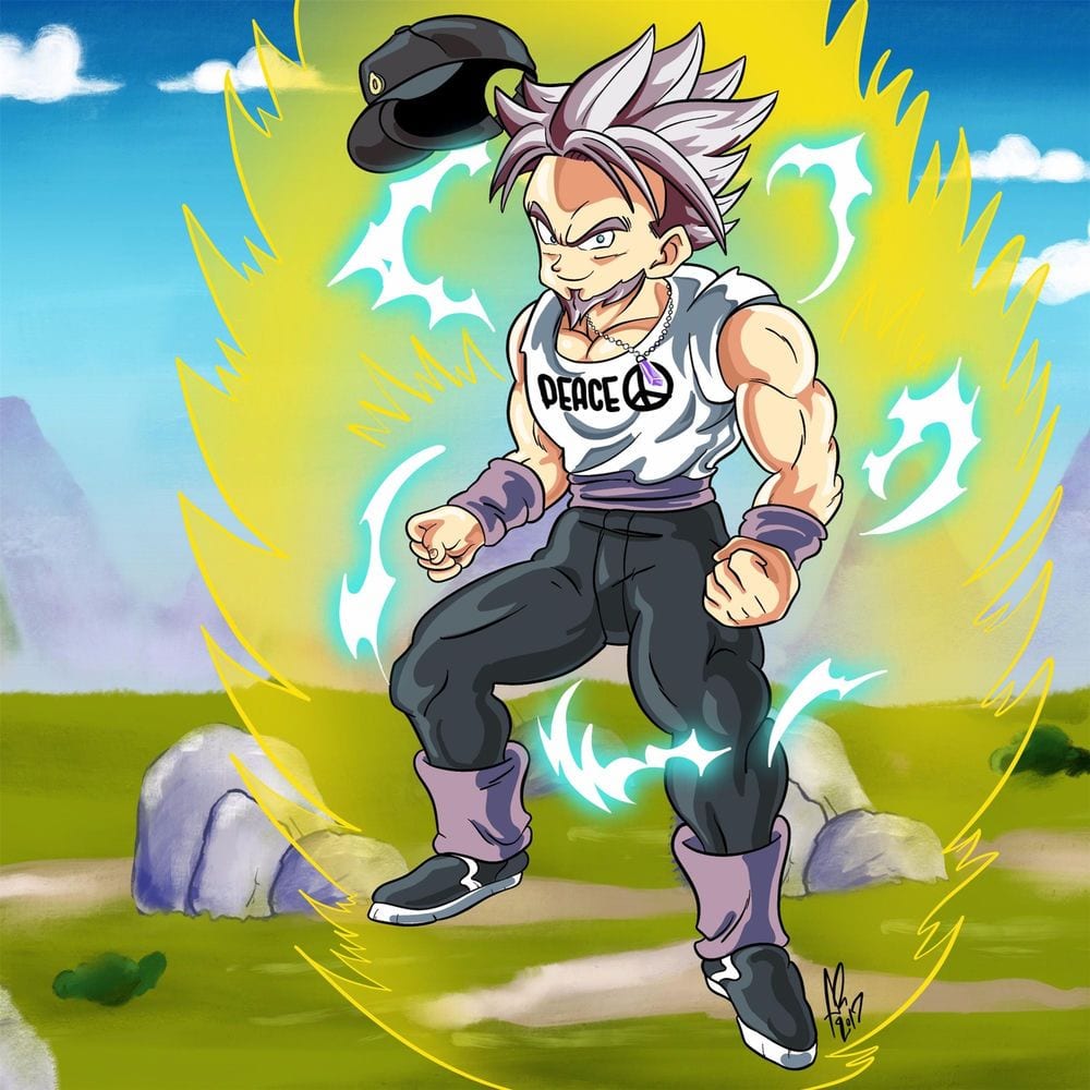 Super Saiyan Peace cover