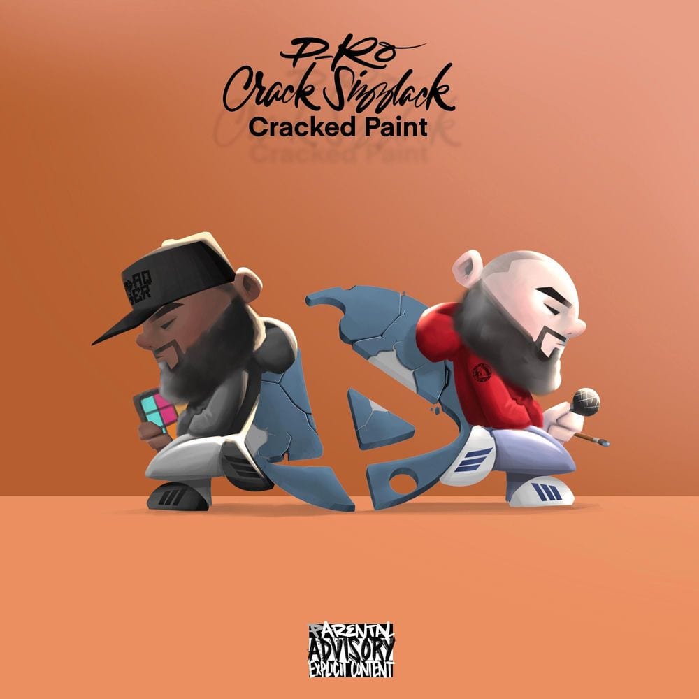 Cracked Paint cover