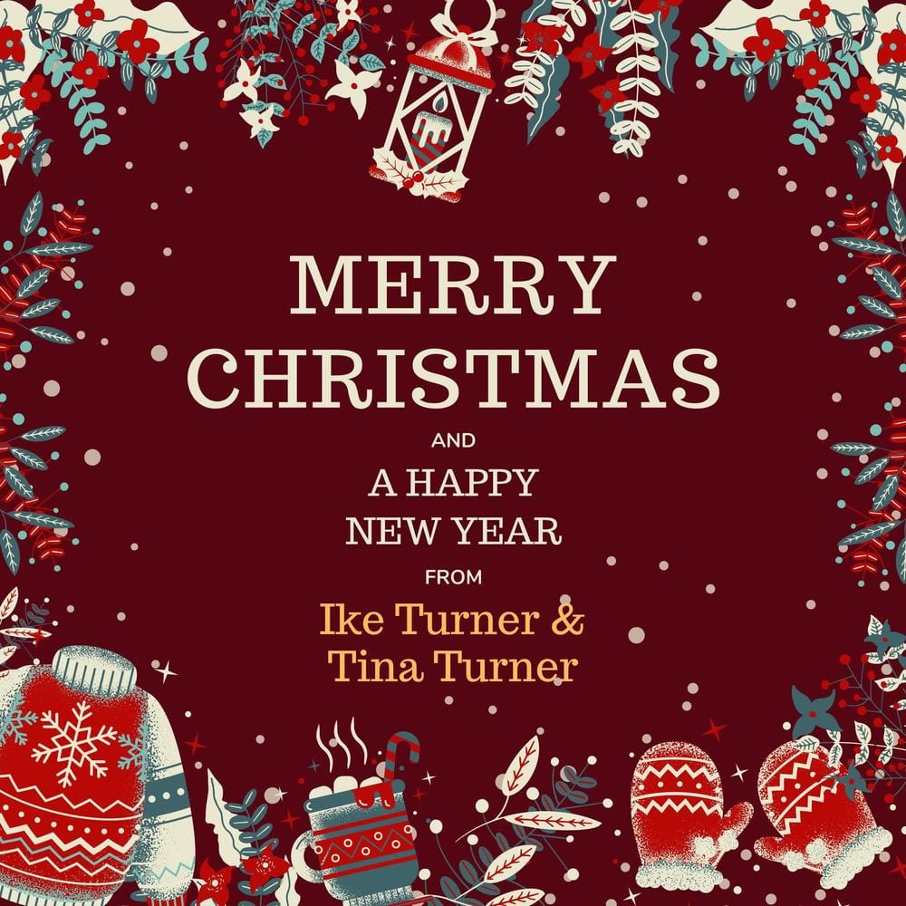 Merry Christmas and A Happy New Year from Ike Turner & Tina Turner cover