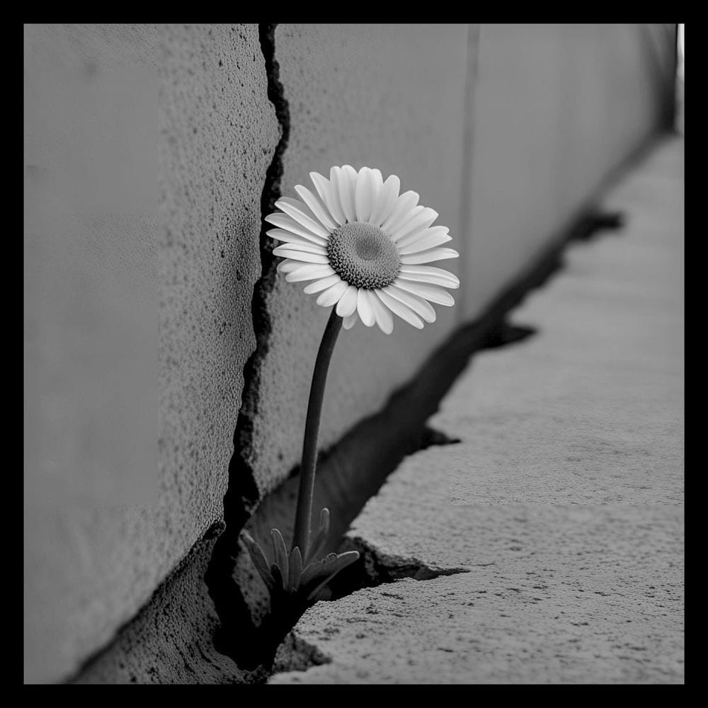 Fiori nel cemento cover