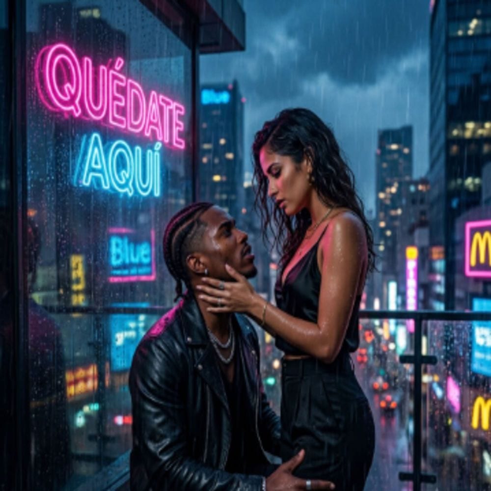 Quédate Aquí cover