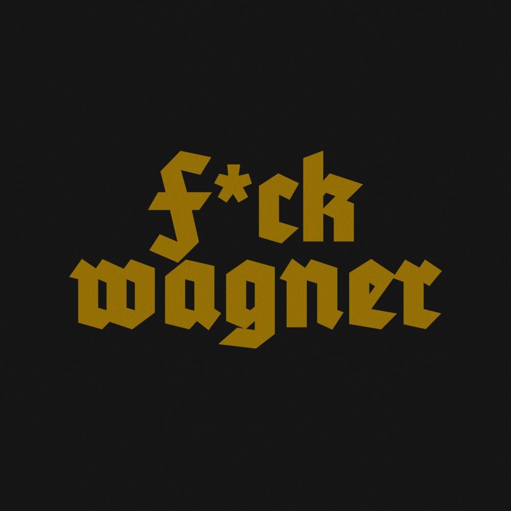 F*CK WAGNER cover