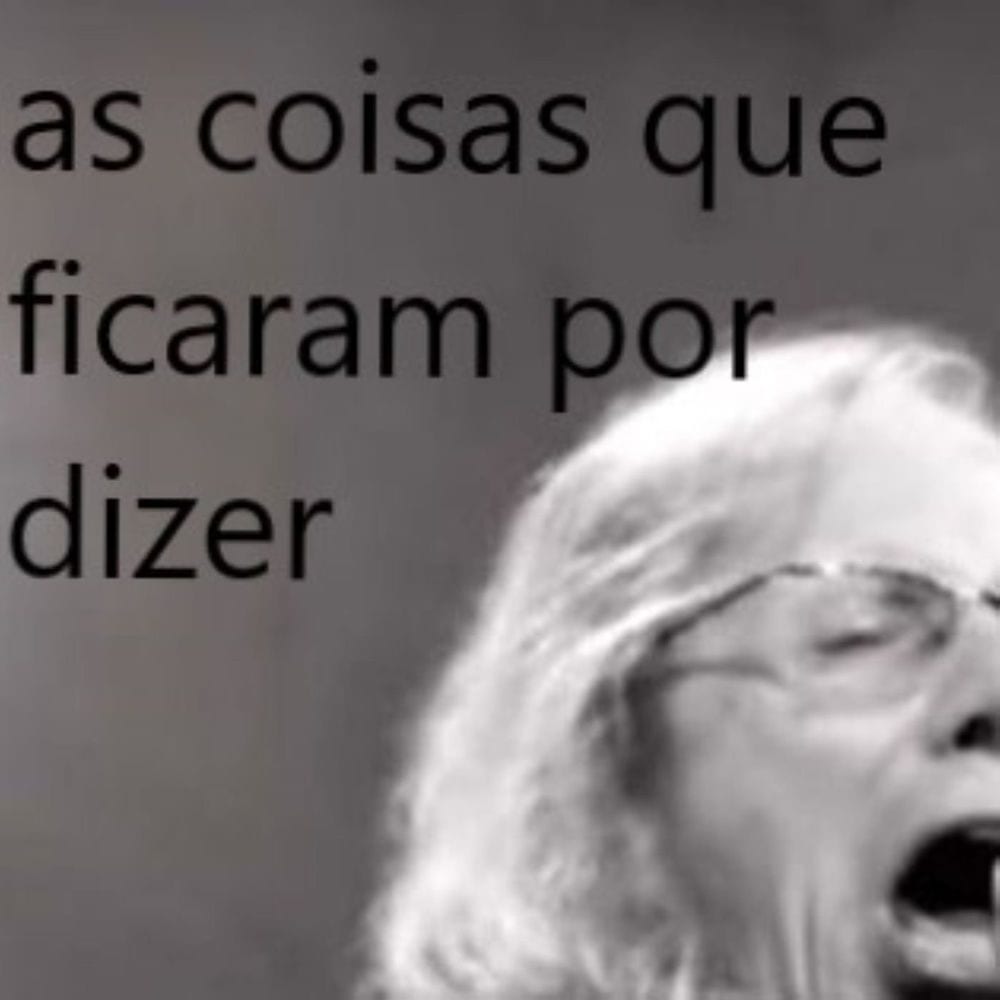 As coisas que ficaram por dizer cover