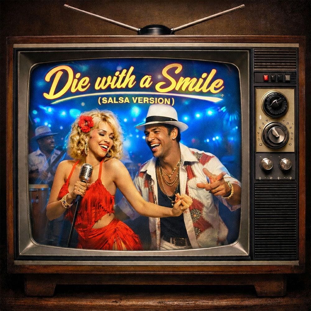 Die With A Smile (Salsa Versión) cover