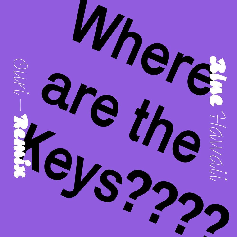 Where are the Keys??? (Ouri Remix) cover