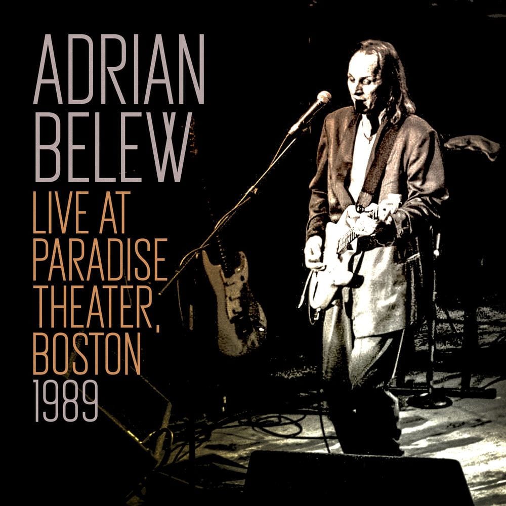 Live at the Paradise Theater, Boston 1989 cover