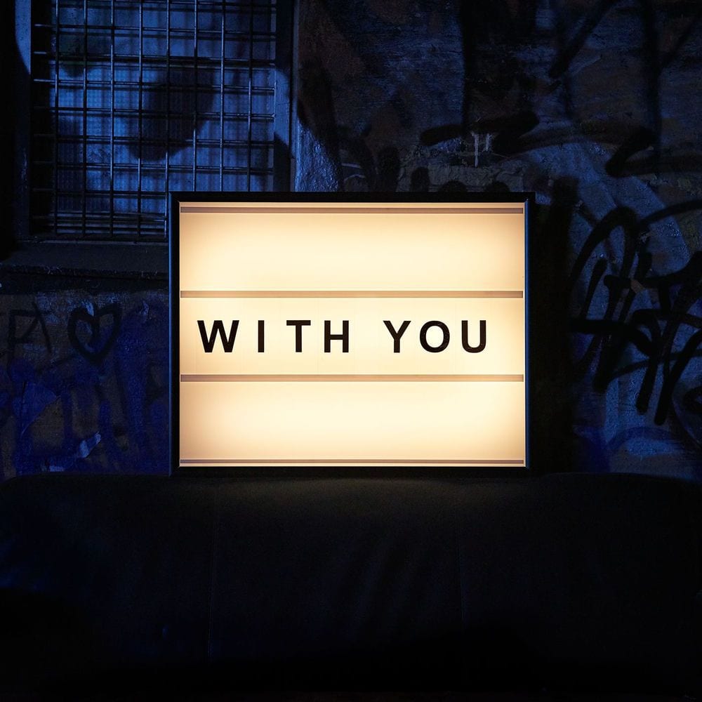 With You cover