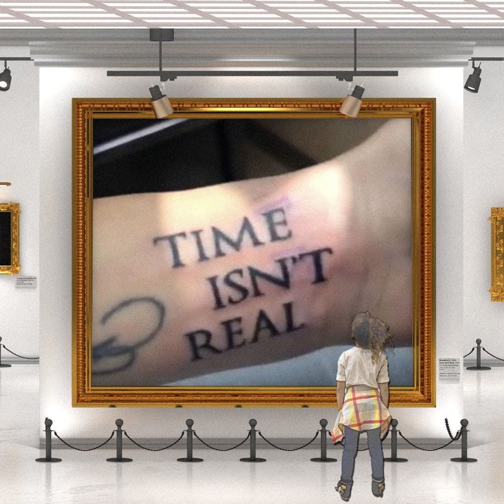 Time Isn't Real cover