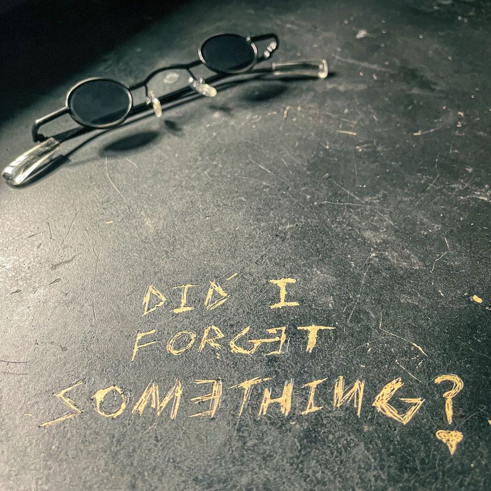 Did I Forget Something? cover