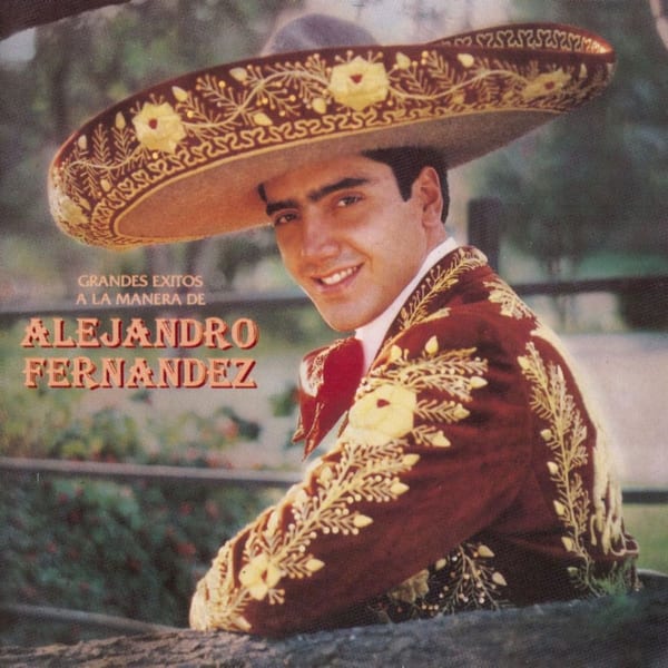 Grandes éxitos a la manera de Alejandro Fernández cover