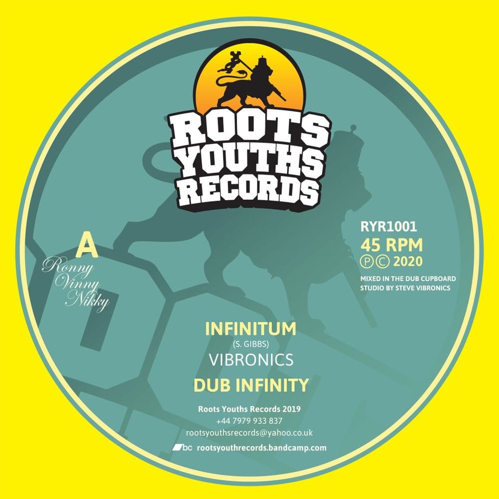 Infinitum / Testing Times Ahead cover
