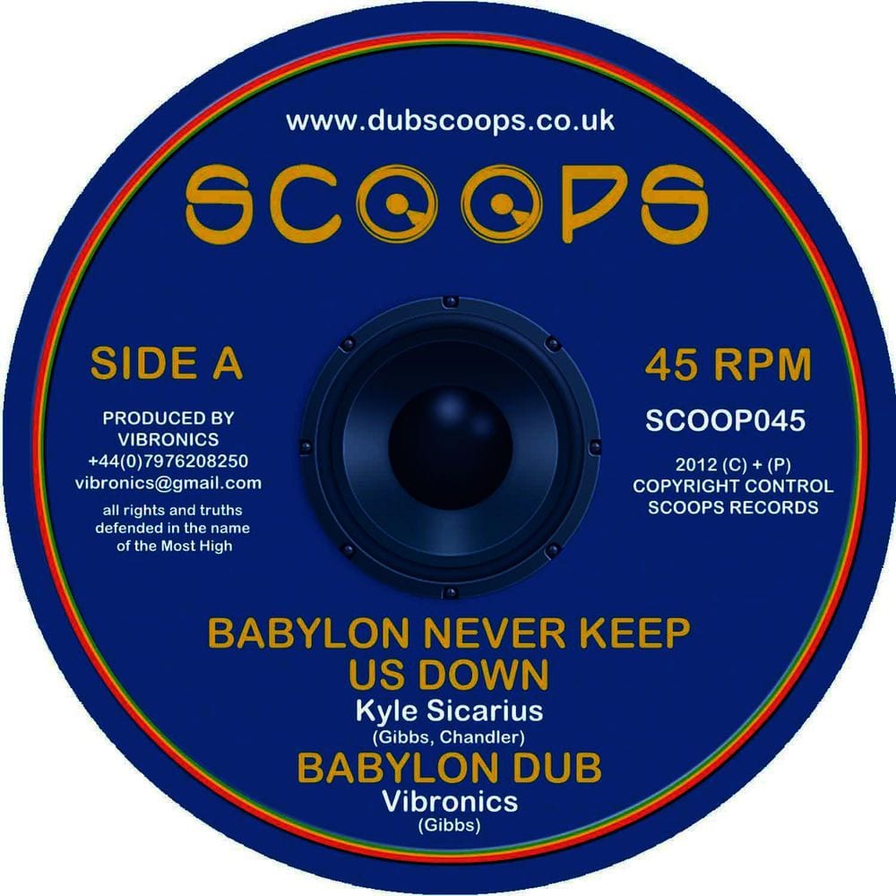 Babylon Never Keep Us Down/ Ital Roots cover